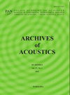 Archives of Acoustics雜志封面
